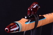 Maple Native American Flute, Minor, Low F-4, #H47I (7)